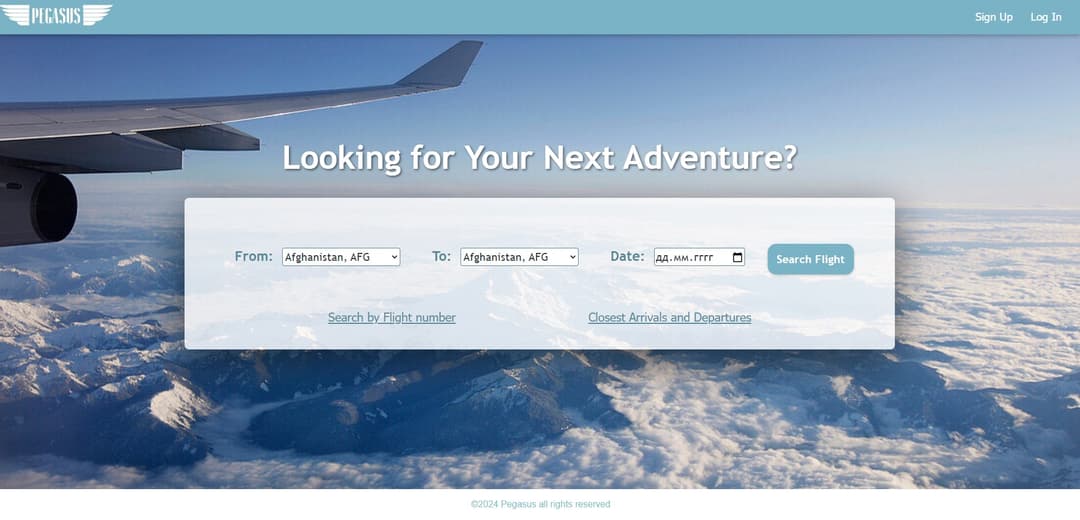 Homepage & Flight Search-image